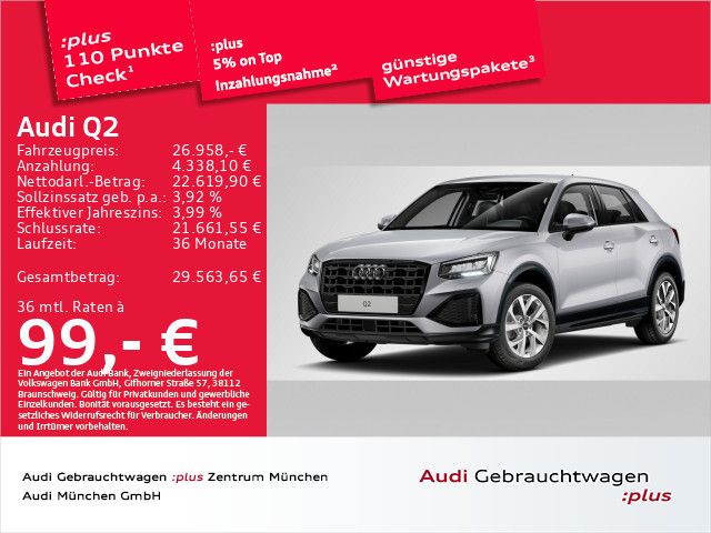Audi Q2 22.375 km 26.448 &euro; Eching 85386