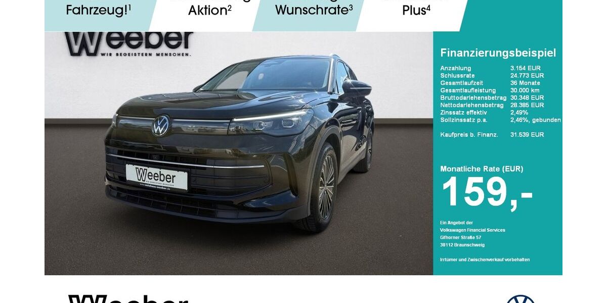 VW Tiguan 14.547 km 31.389 &euro; Weil der Stadt 71263