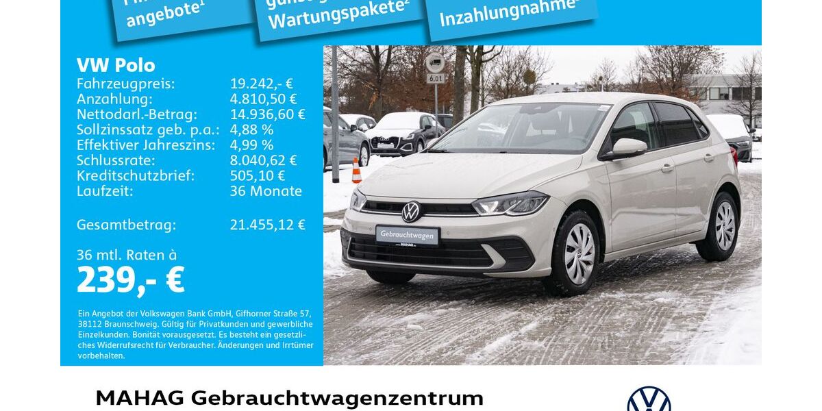VW Polo 32.352 km 19.242 &euro; München 80935
