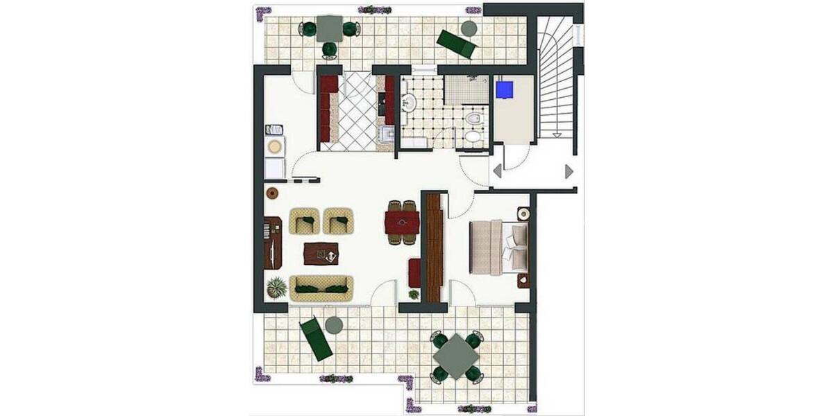 Etagenwohnung Hildesheim Ochtersum - 2 Zimmer, 77 m&sup2;, 980&euro; | Angebot:26906401