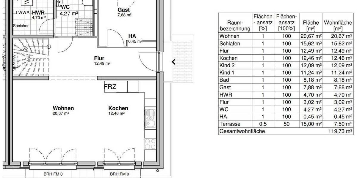 Doppelhaushälfte Müllrose - 4 Zimmer, 119 m&sup2;, 1.800&euro; | Angebot:26344186