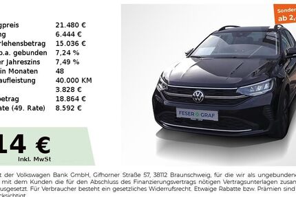 VW Taigo 13.614 km 21.180 € Fürth 90763
