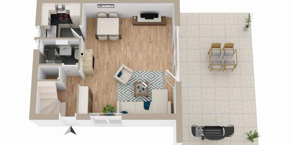 Einfamilienhaus Neukirchen Sütel - 3 Zimmer, 65 m&sup2;, 335.000&euro; | Angebot:25801676