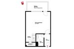 Fesenfeld Lichtdurchflutete SingleWohnung mit Balkon