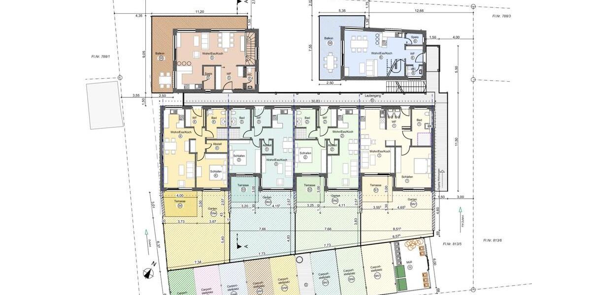 Maisonettenwohnung Schopfloch - 3 Zimmer, 58 m&sup2;, 1.150&euro; | Angebot:26557772