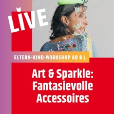 Eltern-Kind-Workshop: Art & Sparkle 13.06.2026 Dussmann - das KulturKaufhaus, DruckManufaktur, 1. OG