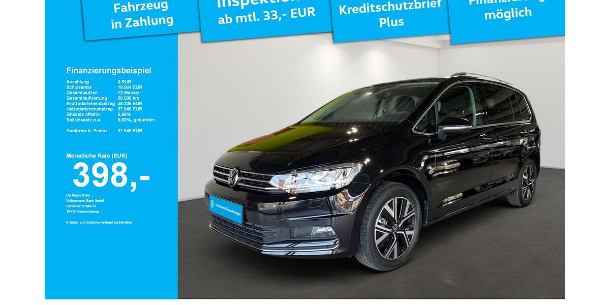 VW Touran 2.000 km 37.948 € Immenstadt 87509