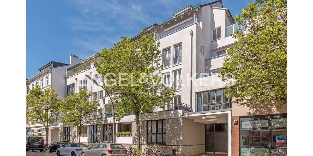 Etagenwohnung Hamburg Uhlenhorst - 2 Zimmer, 77 m&sup2;, 650.000&euro; | Angebot:26864657