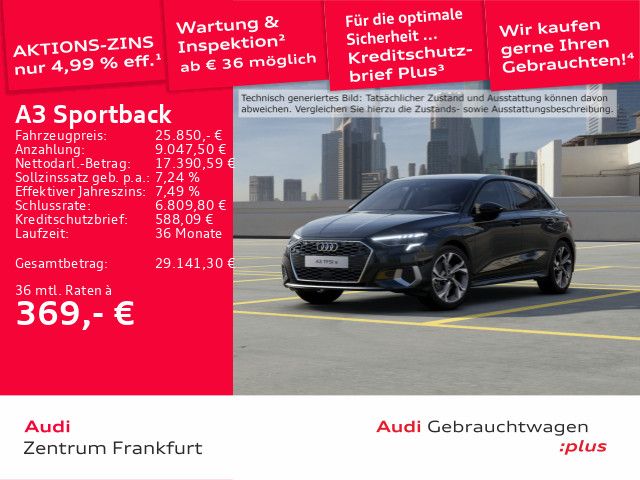 Audi A3 27.292 km 25.850 &euro; Frankfurt am Main 60326