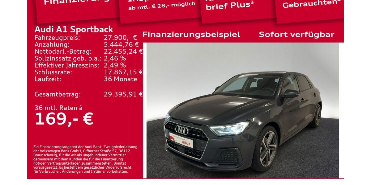 Audi A1 8.000 km 27.690 &euro; Berlin 12489