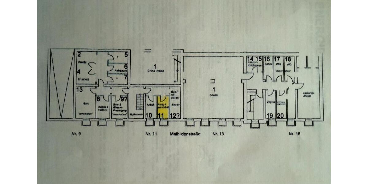 Etagenwohnung Essen Stadtbezirk II - 2 Zimmer, 55 m&sup2;, 189.000&euro; | Angebot:26347773