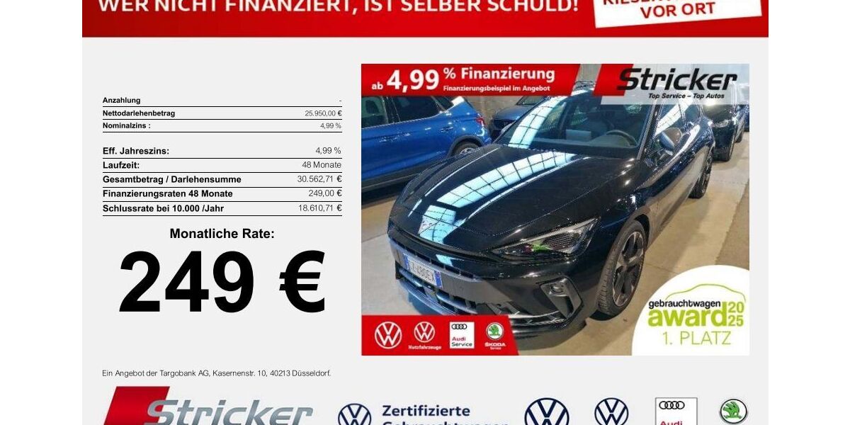 Cupra Leon 16.838 km 25.939 &euro; Detmold 32760