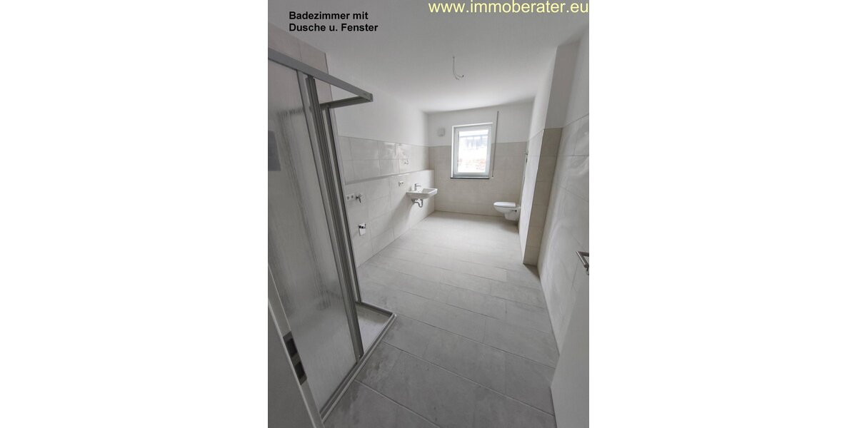 Erstbezug 2-Zi-Whg. mit 70,5 m² WFL KfW-40 -QNG zertifiziert nachhaltig gebaut-energieeffizient-förderfähig und mit echtem Zukunftswert! - Erdgeschoßwohnung Windischeschenbach | Angebot:23055178