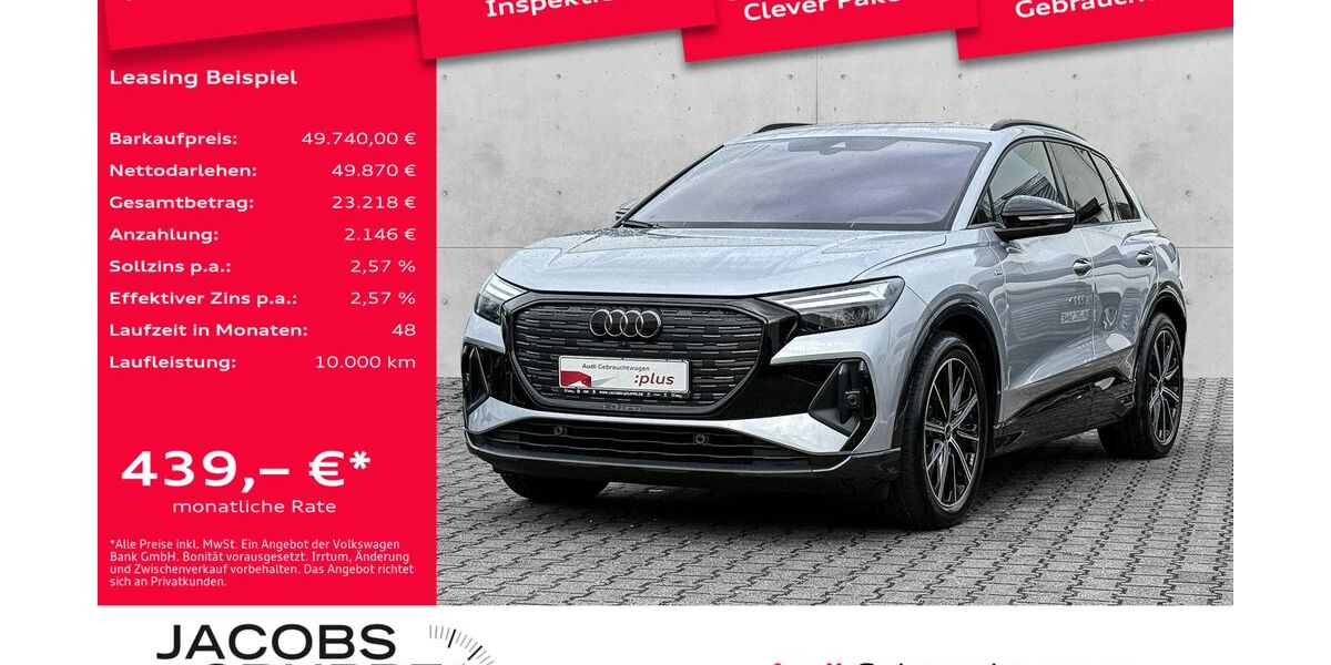 Audi Q4 e-tron 5.986 km 49.740 € Bergheim 50126