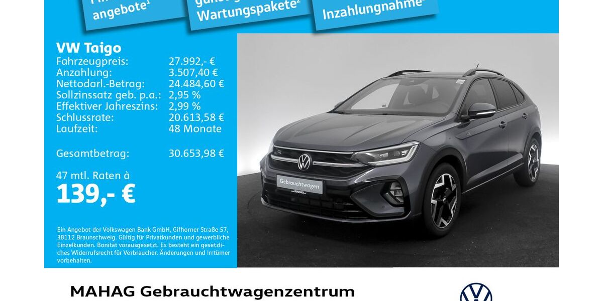 VW Taigo 11.406 km 27.992 &euro; München 80935