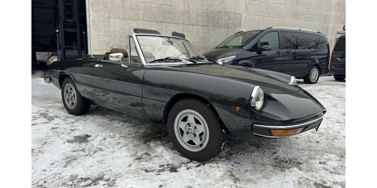 Alfa Romeo Spider 2000 1. Hand H-Zulassung echte 86 tkm 85.560 km 29.999 &euro; Hamburg 22339