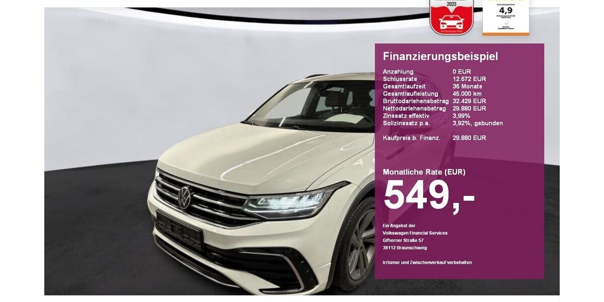 VW Tiguan 39.400 km 29.880 &euro; Albbruck 79774
