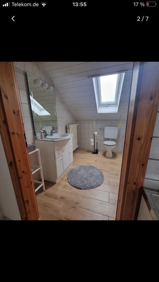 50QM Wohnung ab 01.11. auf Zeit möbliert zu vermieten zimmer