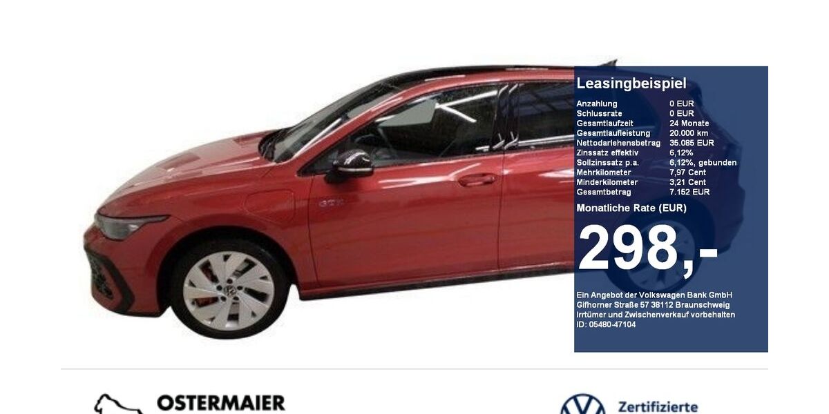 VW Golf 14.990 km 35.085 &euro; Vilsbiburg 84137