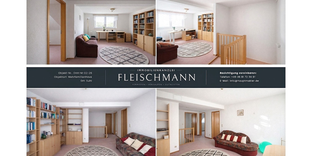 Großzügige Doppelhaushälfte mit Garten, Wintergarten und viel Platz - Doppelhaushälfte Suhl | Angebot:27329736