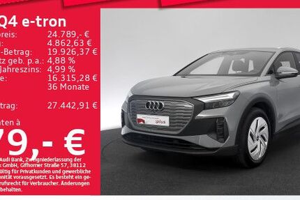 Audi Q4 e-tron 41.208 km 24.789 &euro; Eching 85386