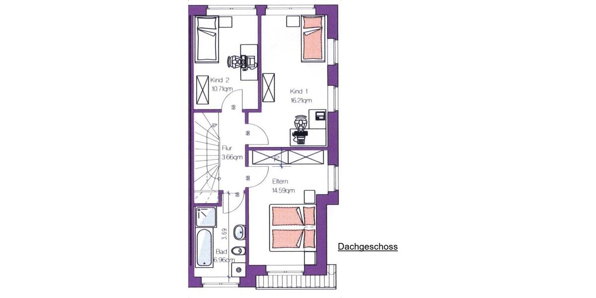Reihenhaus Meppen - 5 Zimmer, 136 m&sup2;, 279.000&euro; | Angebot:26382753