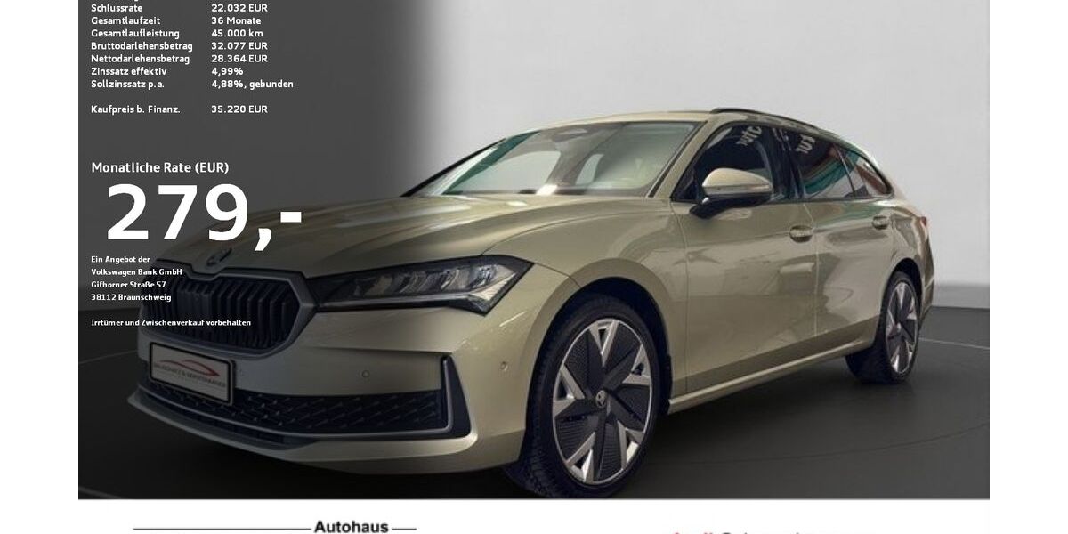 Skoda Superb 29.510 km 35.220 &euro; Ravensburg 88214