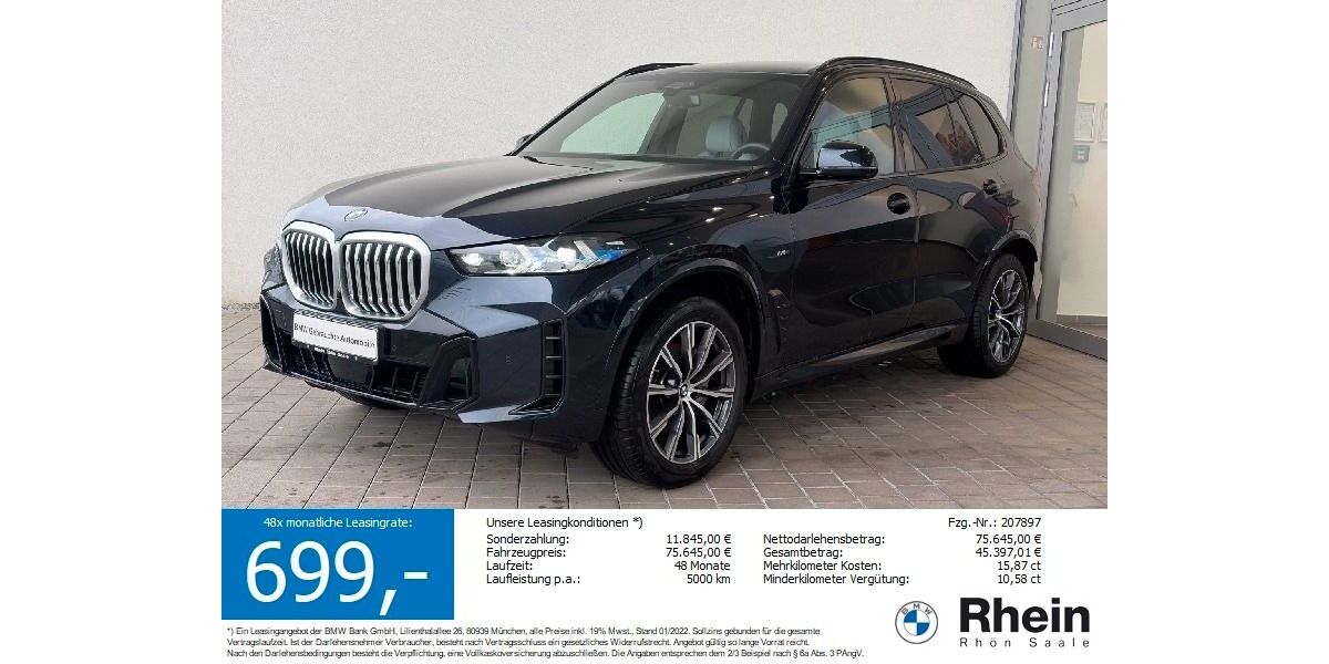BMW X5 12.535 km 70.440 &euro; Salz 97616