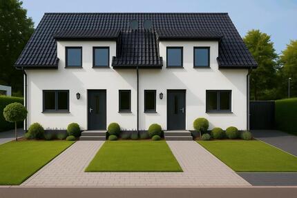 Neubau-Doppelhaushälfte, familienfreundliches Wohnen zimmer