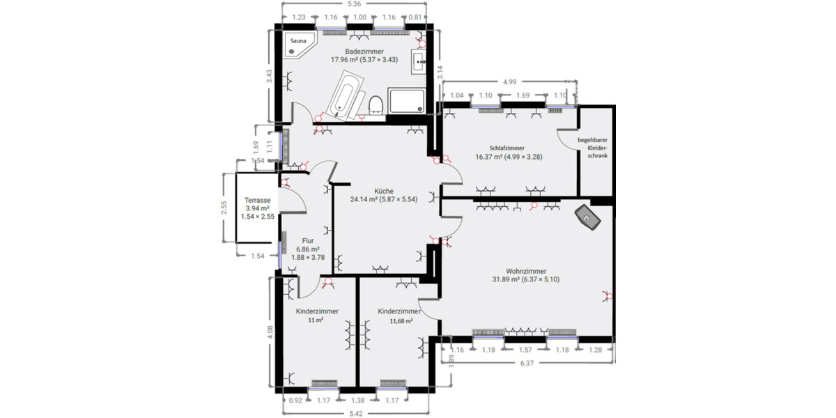 Hochparterre Storkow (Mark) - 4 Zimmer, 130 m&sup2;, 1.400&euro; | Angebot:25390699