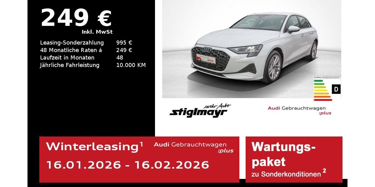 Audi A3 26.095 km 29.690 &euro; Pfaffenhofen 85276