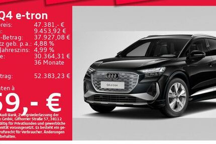 Audi Q4 e-tron 23.255 km 45.783 &euro; München 80935