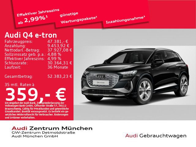 Audi Q4 e-tron 23.255 km 45.783 &euro; München 80935