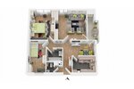 Renovierte & modernisierte 3,5-Zimmer-Wohnung mit Balkon & Garage in Rottweil - Etagenwohnung Rottweil | Angebot:26645938