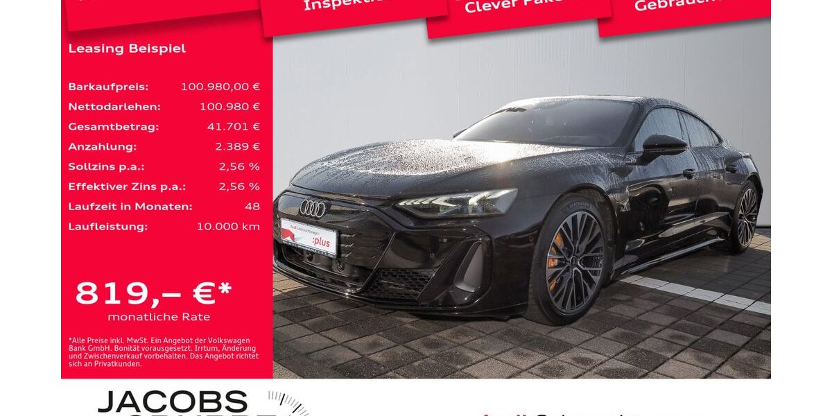 Audi e-tron GT 6.071 km 100.980 € Mönchengladbach 41066