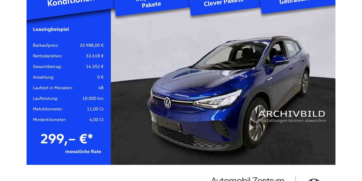 VW ID.4 14.201 km 33.988 &euro; Leverkusen 51379