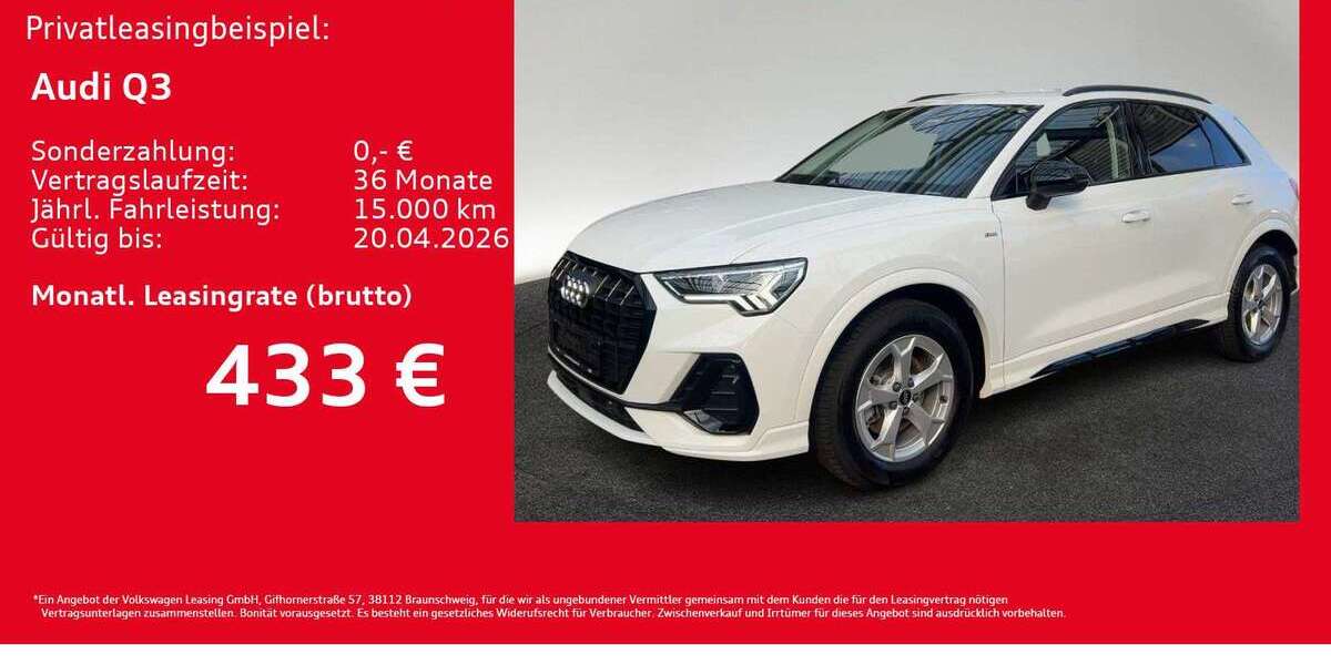 Audi Q3 6.305 km 42.880 &euro; Hamburg 22529