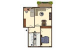 Etagenwohnung Cottbus Sandow - 3 Zimmer, 63 m&sup2;, 457&euro; | Angebot:26433640