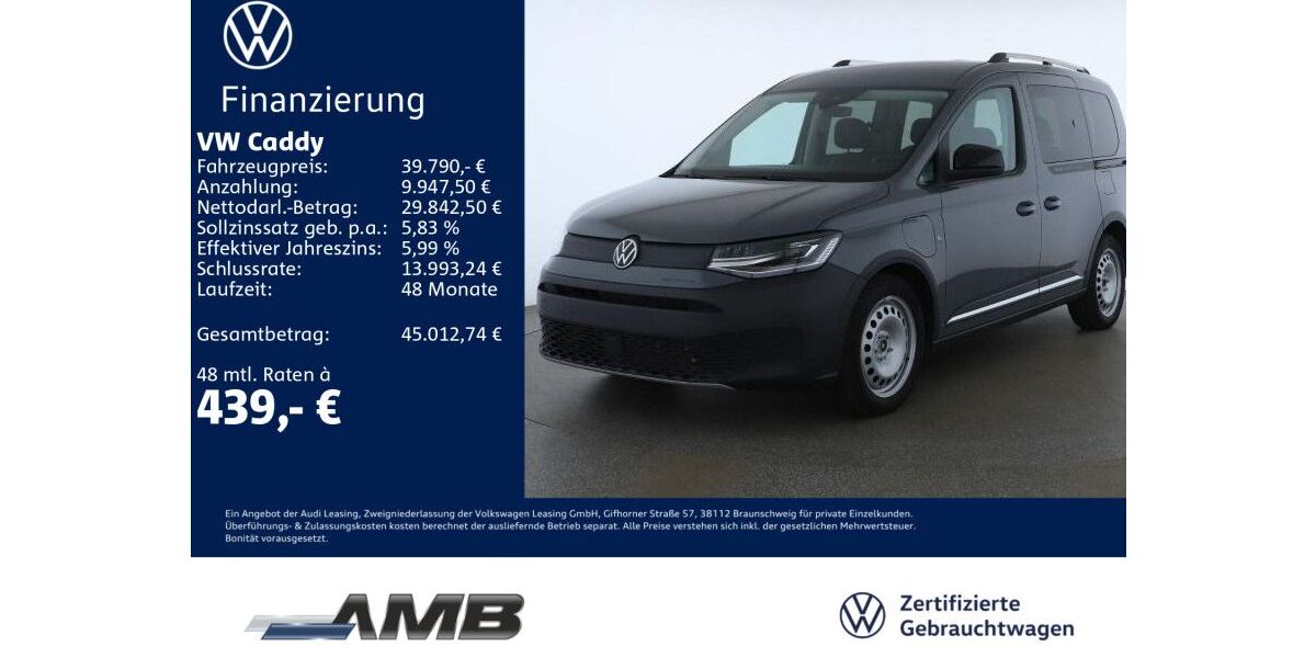 VW Caddy 14.720 km 39.790 &euro; Borna 04552