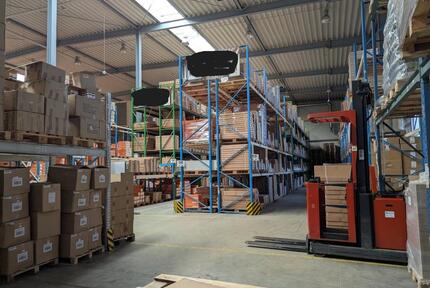 Logistikhalle in Warendorf – 2.200 m² mit Büro & Ausstattung