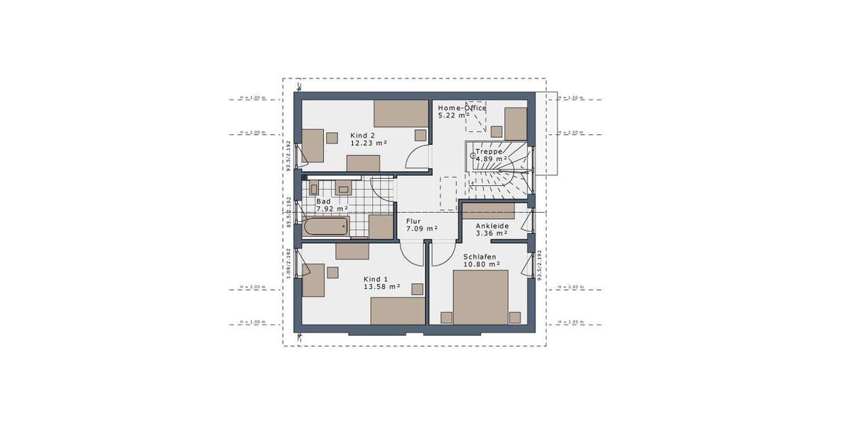 Einfamilienhaus Lemgo - 4 Zimmer, 131 m&sup2;, 1.700&euro; | Angebot:26151775