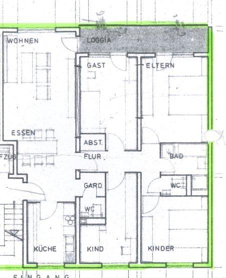 Erdgeschoßwohnung Saarlouis - 5 Zimmer, 110 m&sup2;, 1.050&euro; | Angebot:26478493