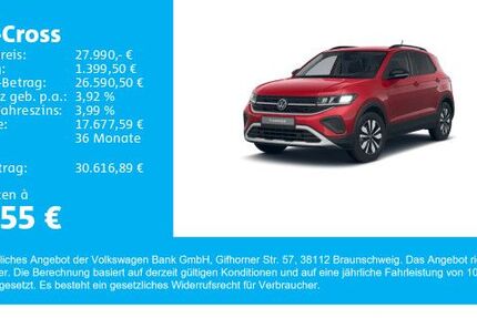 VW T-Cross 3.800 km 27.790 &euro; Gersthofen 86368