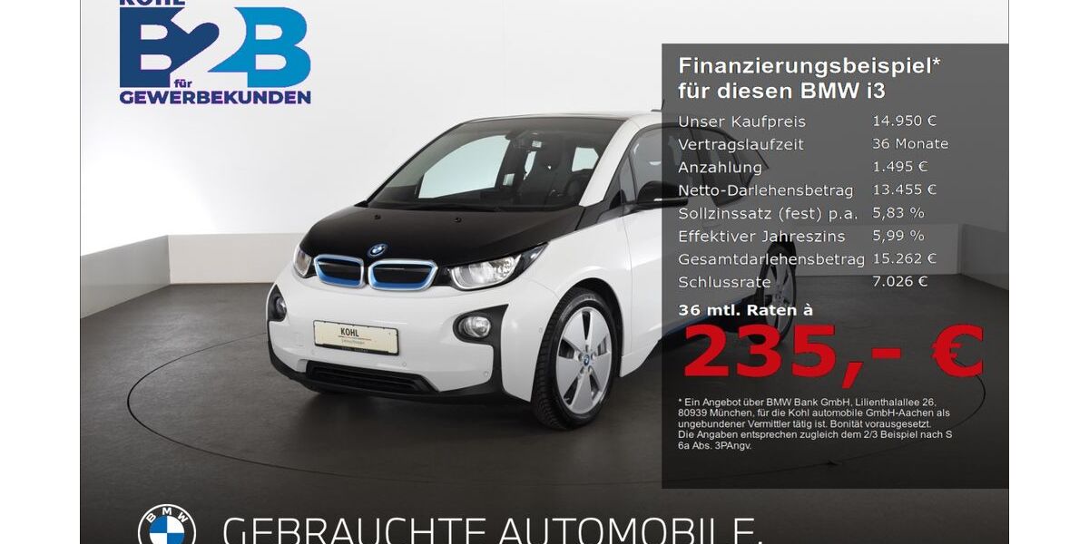 BMW i3 30.751 km 14.950 &euro; Aachen 52078