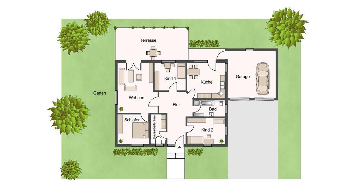 Einfamilienhaus Delitzsch - 5 Zimmer, 140 m&sup2;, 1.650&euro; | Angebot:25791678