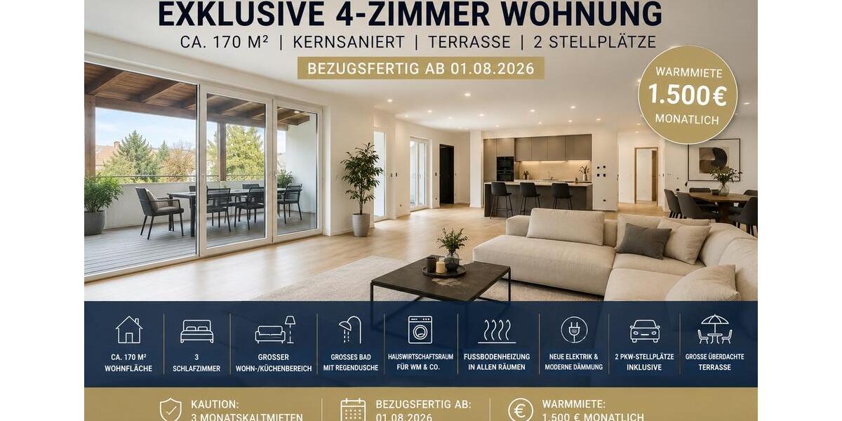 Etagenwohnung Bad Grund (Harz) - 4 Zimmer, 170 m&sup2;, 1.500&euro; | Angebot:26681640