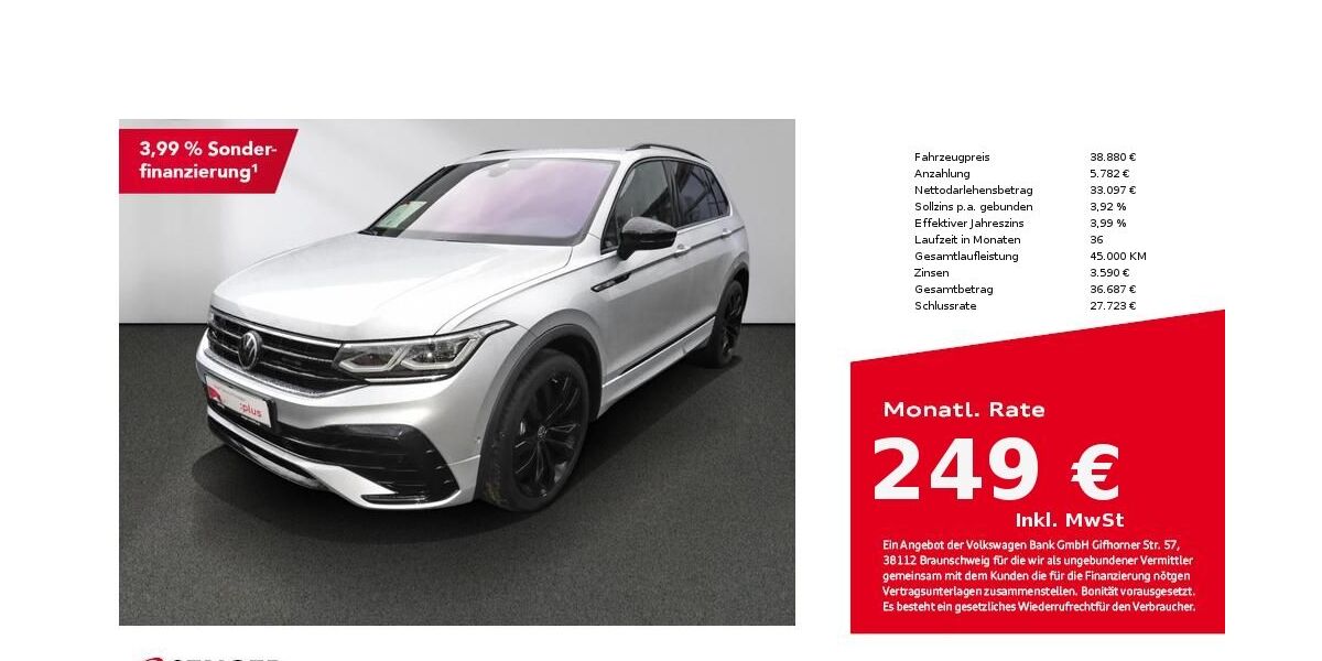 VW Tiguan 46.000 km 38.350 &euro; Bad Oldesloe 23843
