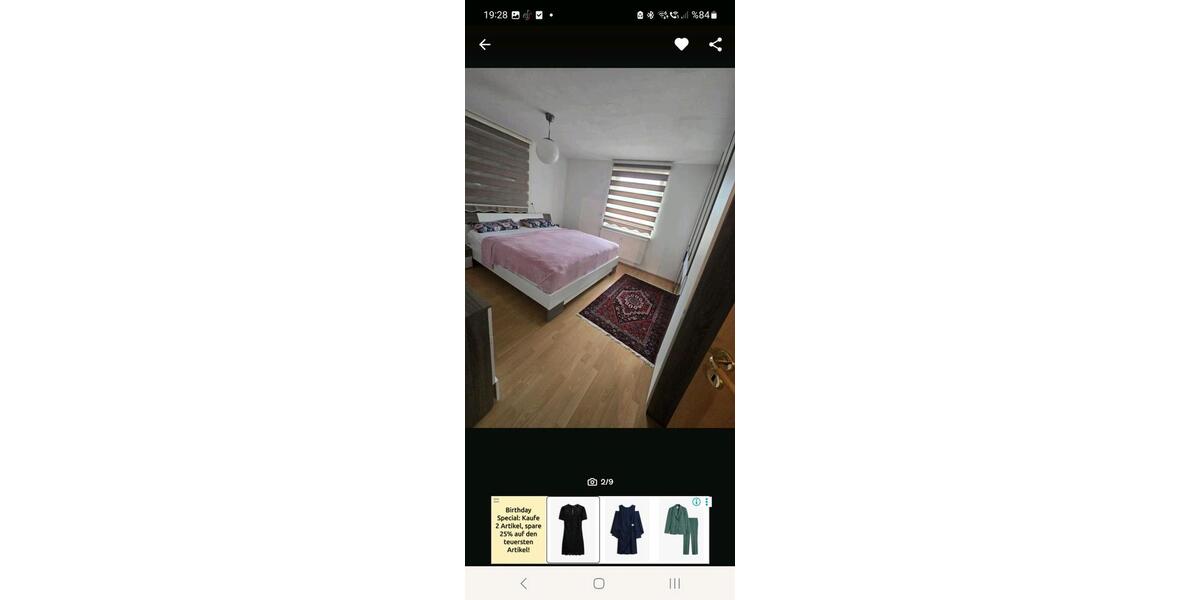 Etagenwohnung Balingen - 3 Zimmer, 72 m&sup2;, 1.000&euro; | Angebot:26326758