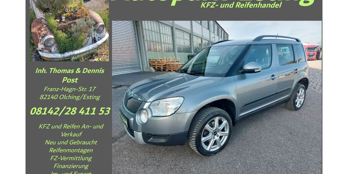 Skoda Yeti 121.000 km 11.980 &euro; Olching/Esting 82140