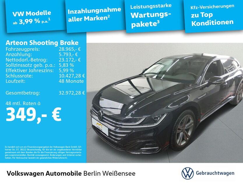 VW Arteon 53.953 km 28.965 € Berlin 13088